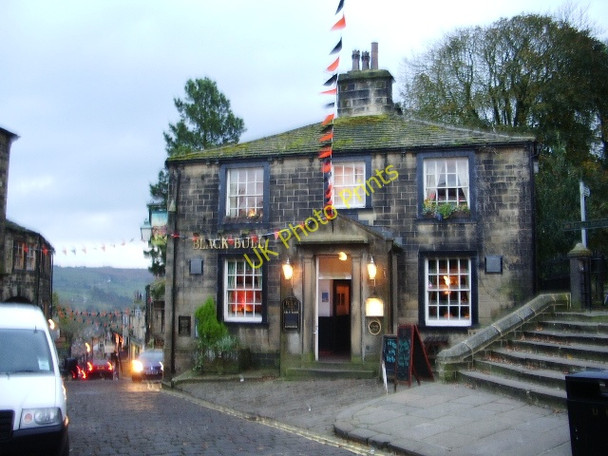 Photo 6"x4" Black Bull, Main Street, Haworth Haworth c2008