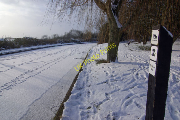 Photo 6"x4" Oxford Canal, Brownsover Rugby c2010