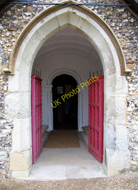 Photo 6"x4" St Michael, Mickleham, Surrey - Porch Mickleham c2005