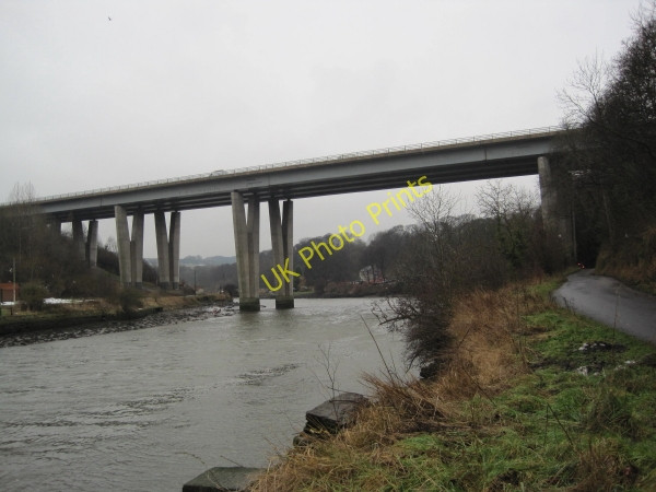 Photo 6"x4" A19 Road Bridge over the River Wear North Hylton c2010