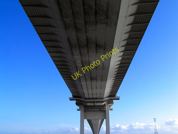 Photo 6"x4" Severn bridge Beachley c2009