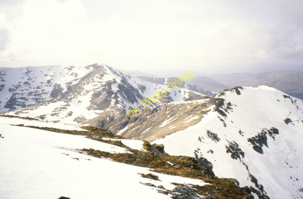 Photo 6"x4" On An Riabhachan's south west top An Riabhachan c1991