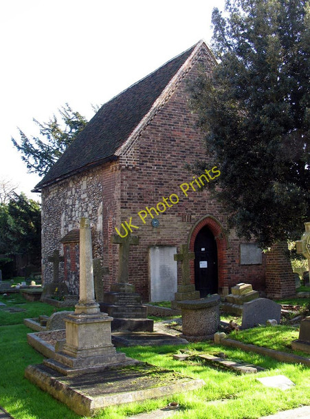 Photo 6"x4" The Lumley Chapel, Cheam Sutton\/TQ2564 c2005