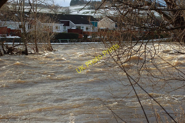 Photo 6"x4" Choppy water on the Tweed at Peebles Peebles\/NT2540 c2010