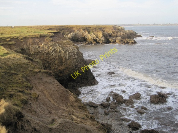 Photo 6"x4" Cliffs near Man Haven Horsley Hill c2010