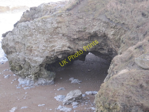 Photo 6"x4" Sea Arch near Marsden bay Horsley Hill c2010