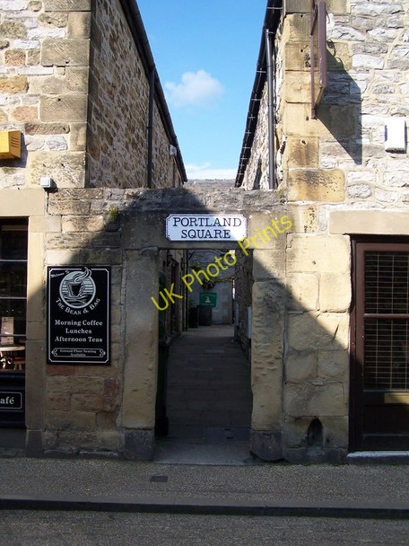 Photo 6"x4" This way to Portland Square, Bakewell Bakewell c2009