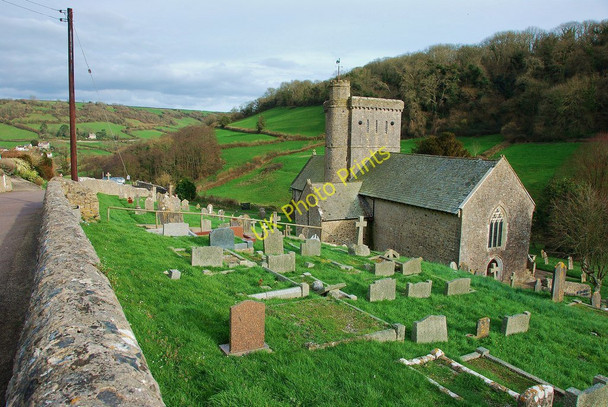 Photo 6"x4" The Church of Saint Winifred, Branscombe, Devon Branscombe c2007