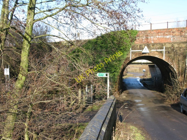 Photo 6"x4" Railway bridges over Church Lane Lilyvale\/TR0839 c2010