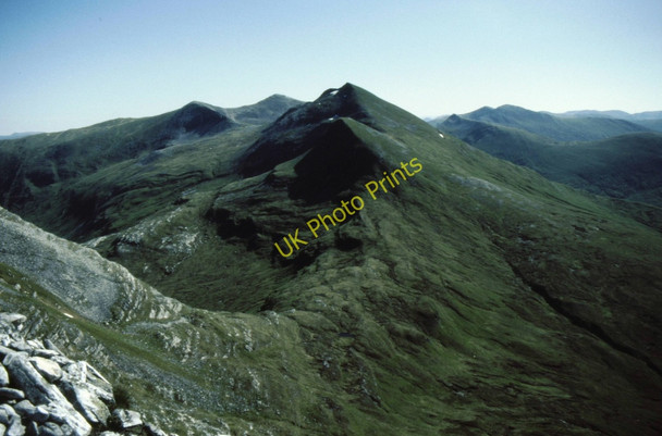 Photo 6"x4" Summit of Sg\u00c3\u00b9rr a' Bhuic Sg\u00f9rr a' Bhuic\/NN2070 c1986