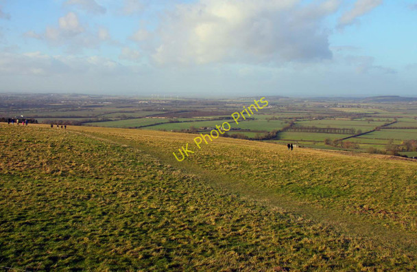 Photo 6"x4" Footpath to the car park Woolstone\/SU2987 c2010