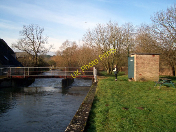 Photo 6"x4" Enslow Gauging Station Enslow c2010