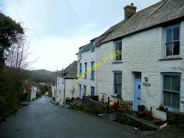Photo 6"x4" Cottages in Fore Street, Boscastle Boscastle c2010