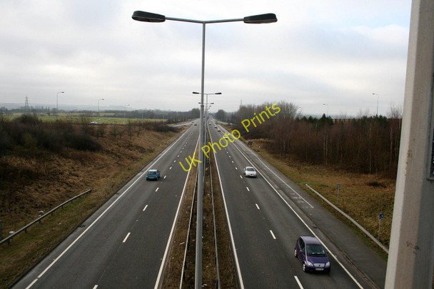 Photo 6"x4" The A38 Egginton Common c2010