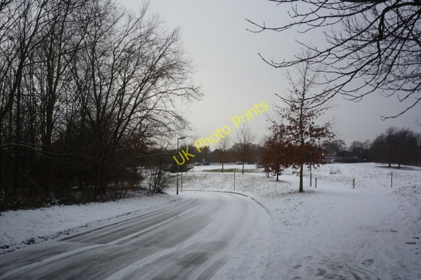 Photo 6"x4" Road from North Car Park Heslington c2010