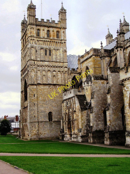 Photo 6"x4" Exeter Cathedral, north front. Exeter c2009