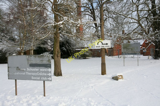 Photo 6"x4" Signs on the roundabout Cholsey c2010