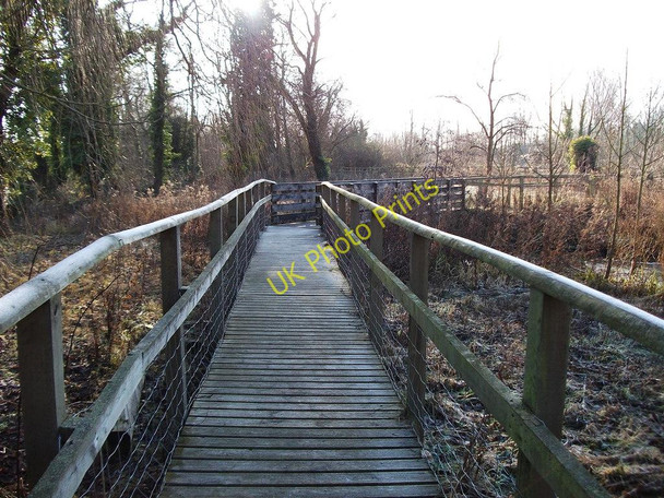 Photo 6"x4" Upper Clatford - Raised Walkway Andover c2010