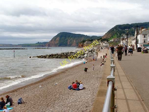 Photo 6"x4" Sidmouth Beach Sidmouth c2009