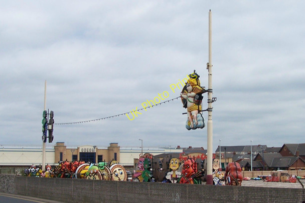 Photo 6"x4" Blackpool Illuminations at rest, off Rigby Road, Blackpool Blackpool\/SD3136 c2009