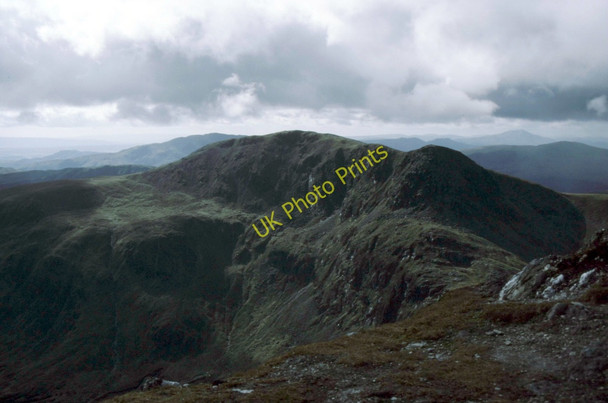 Photo 6"x4" On Ben Vorlich Bealach an Dubh Choirein c1985