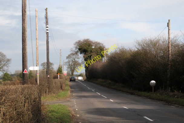 Photo 6"x4" Leicester Lane A445 near Stone House Farm Stareton c2010