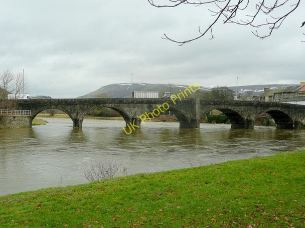 Photo 6"x4" Wye bridge at Builth Wells Builth Wells\/Llanfair-Ym-Muallt c2010