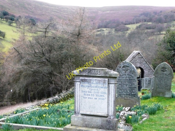 Photo 6"x4" View from Partrishow churchyard Partrishow c2008