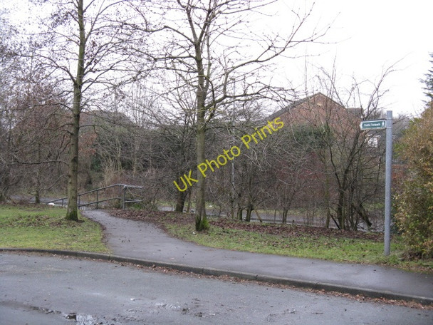 Photo 6"x4" Footpath From Gibson Crescent To Ettiley Heath Sandbach c2010