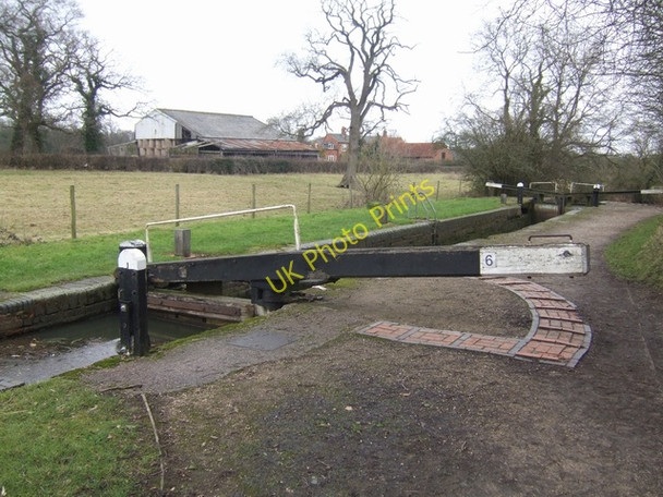 Photo 6"x4" Lapworth Locks - Lock No. 6 Kingswood\/SP1871 c2010