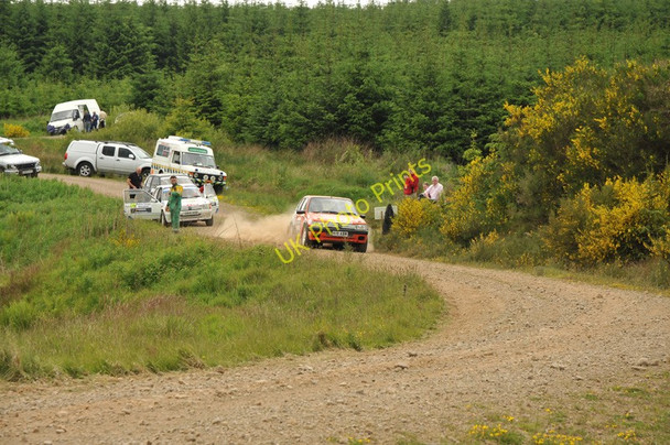 Photo 6"x4" Rally testing near Glendevon Glendevon\/NN9904 c2009