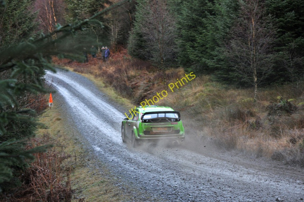 Photo 6"x4" Rally car in Grizedale Forest Grizedale c2009