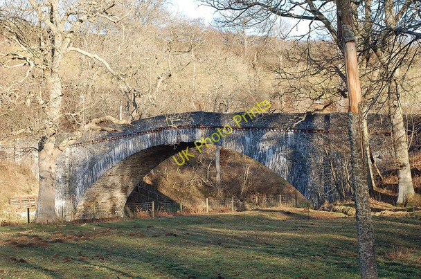 Photo 6"x4" Ashiestiel Bridge, River Tweed Peel\/NT4335 c2010
