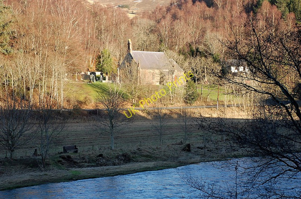Photo 6"x4" Caddonfoot Church across the River Tweed Caddonlee c2010