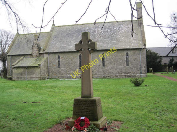 Photo 6"x4" War Memorial, South Charlton South Charlton c2010