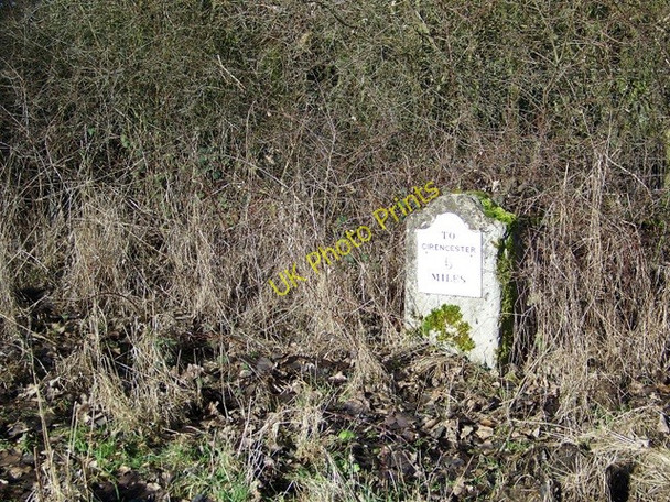 Photo 6"x4" Milestone, Akeman Street Ready Token c2010