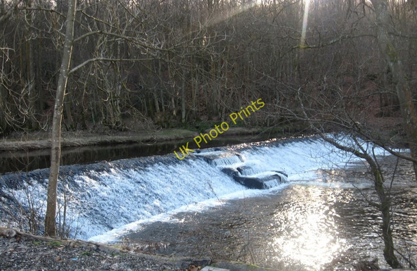 Photo 6"x4" Weir on the River Devon Dollar c2010