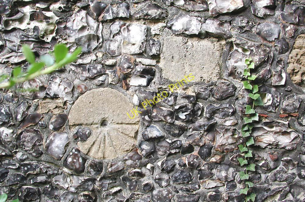Photo 6"x4" St Mary, Harmondsworth - Mass dial West Drayton\/TQ0679 c2003