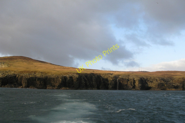 Photo 6"x4" The Croft at the Veng from the sea. Grindiscol c2010