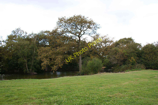 Photo 6"x4" Pond near Pewit Hall Prince Hill c2009