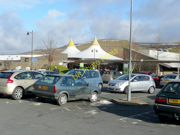 Photo 6"x4" Festival Park shopping centre Blaina c2010
