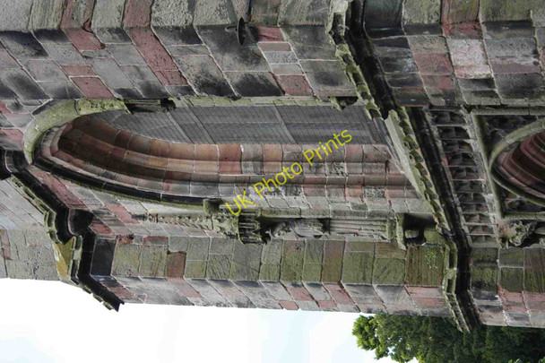 Photo 6"x4" Wybunbury Tower: detail Lea Forge c2009