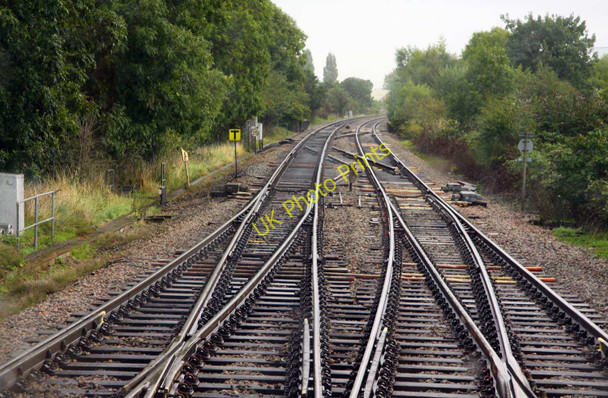 Photo 6"x4" The railway line to Cheltenham Gloucester c2009