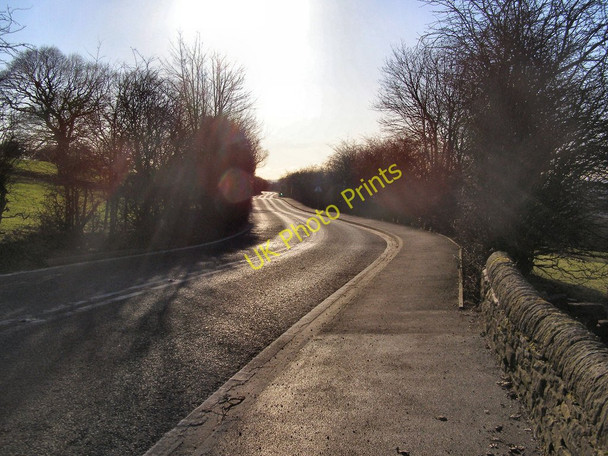 Photo 6"x4" Glossop Road Lane Ends\/SJ9790 c2010