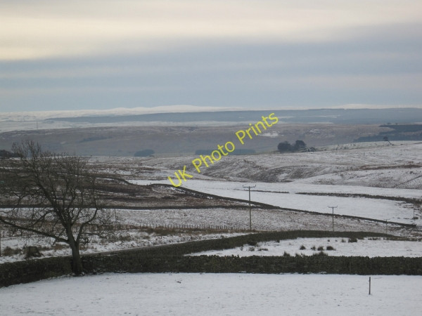 Photo 6"x4" View from Hareshaw House Abbey Rigg c2010