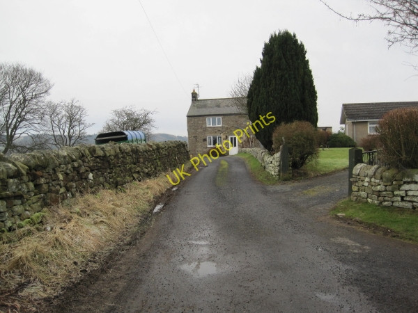 Photo 6"x4" Road and footpath to Reenes Bellingham\/NY8383 c2010