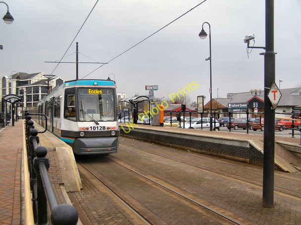 Photo 6"x4" Salford Quays Tram Station Salford\/SJ8098 c2010