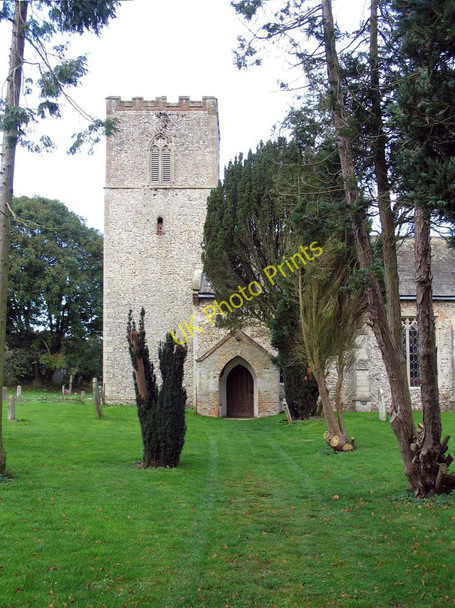 Photo 6"x4" St Martin, South Raynham, Norfolk - Tower East Raynham c2007