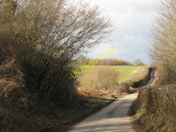 Photo 6"x4" Lane To Lower Upton Middleton on the Hill c2010