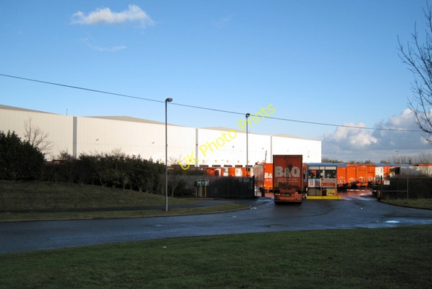 Photo 6"x4" Gate, B&Q depot, Middlemarch business park Baginton c2010